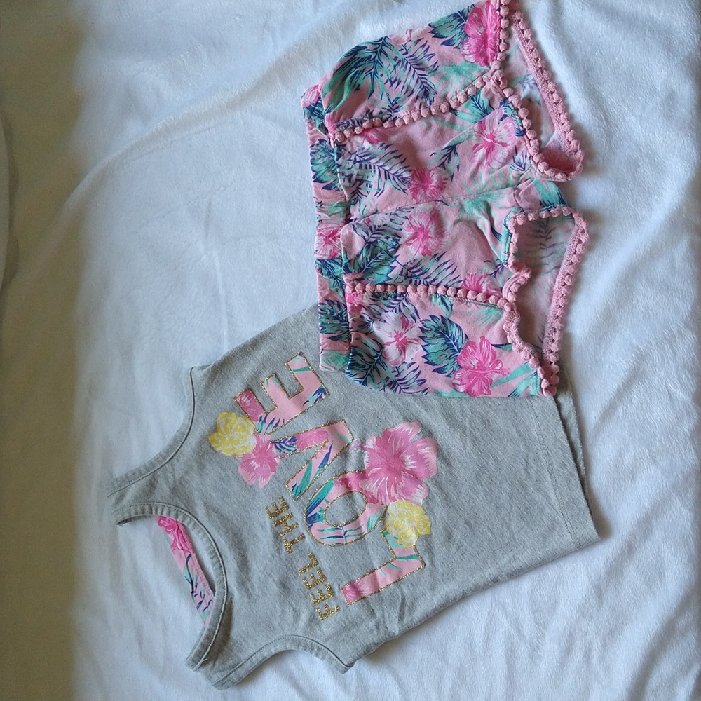 3T: Matching Floral Set